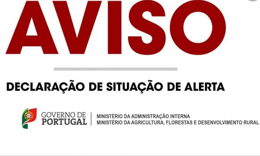 Moimenta da Beira em risco &ldquo;m&aacute;ximo&rdquo; de inc&ecirc;ndio. Situa&ccedil;&atilde;o de Alerta at&eacute; 15 de julho