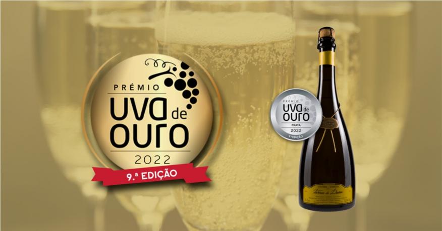 Mais uma distin&ccedil;&atilde;o para o espumante Terras do Demo: Medalha de Prata no &lsquo;Pr&eacute;mio Uva de Ouro 2022&rsquo;